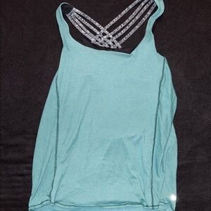Lululemon Teal Strappy Tank Top